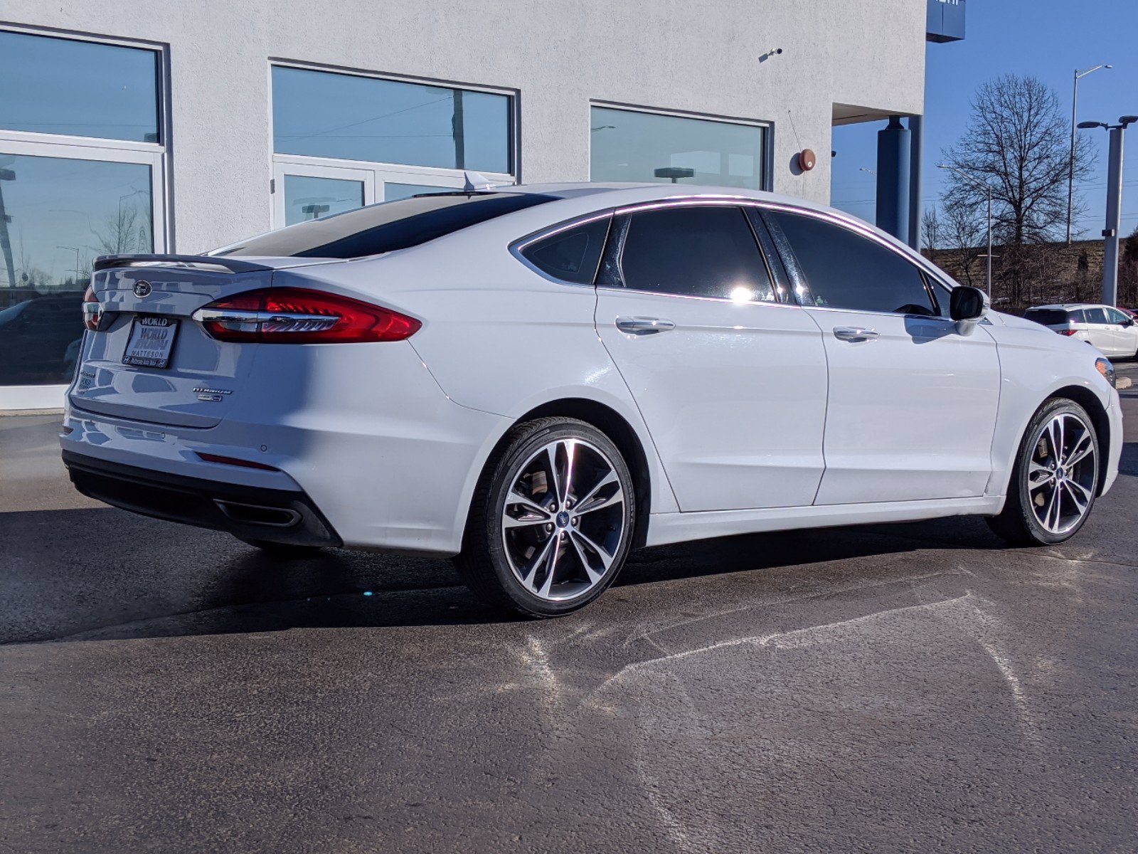 Pre-Owned 2019 Ford Fusion Titanium AWD Sedan